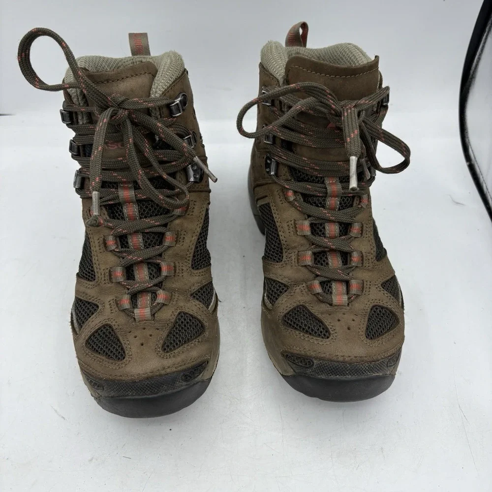 Vasque Boots Mens Size 7.5 M Breeze 3.0 III Mid Gore-Tex Brown Trail Hiking 7190